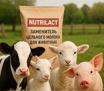 Заменитель цельного молока Nutrilact, ЗЦМ